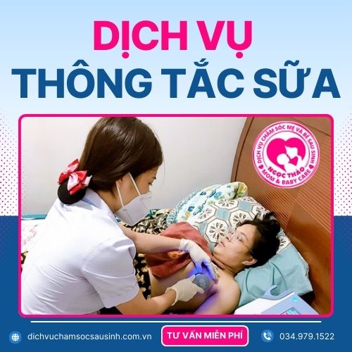 Thông tắc tia sữa kịp thời – Giữ trọn hành trình nuôi con bằng sữa mẹ.